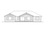 Secondary Image - Country House Plan - Agness 18667 - Rear Exterior