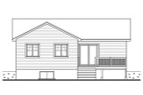 Country House Plan - Miranda 5 18698 - Rear Exterior
