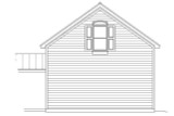 Traditional House Plan - 18704 - Rear Exterior