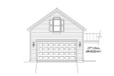 Traditional House Plan - 18704 - Front Exterior