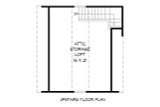 Secondary Image - Traditional House Plan - 18704 - 2nd Floor Plan