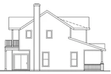 Traditional House Plan - Thornebury 18736 - Left Exterior
