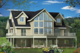 Lodge Style House Plan - 18867 - Front Exterior