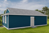 Craftsman House Plan - Lydia 18981 - Rear Exterior