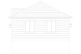 Craftsman House Plan - Lydia 18981 - Right Exterior