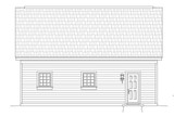 Traditional House Plan - 19024 - Left Exterior