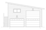 Contemporary House Plan - Tumalo Creek 19102 - Front Exterior