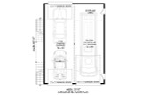 Contemporary House Plan - Tumalo Creek 19102 - 1st Floor Plan