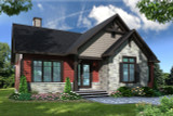 Country House Plan - Aspen Creek 19126 - Front Exterior
