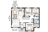 Country House Plan - Aspen Creek 19126 - 1st Floor Plan