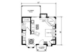 Cottage House Plan - 19142 - 1st Floor Plan