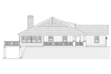 Ranch House Plan - Inglenook 19161 - Left Exterior