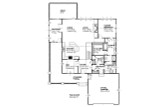 Ranch House Plan - Inglenook 19161 - 1st Floor Plan