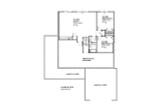 Secondary Image - Ranch House Plan - Inglenook 19161 - Basement Floor Plan