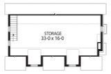 Secondary Image - Country House Plan - Glide-Away 19182 - 2nd Floor Plan