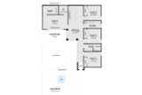 Secondary Image - Modern House Plan - Verdigris 19225 - 2nd Floor Plan