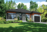 Prairie House Plan - 19242 - Front Exterior