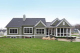 Ranch House Plan - Stafford 19258 - Rear Exterior