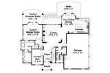 European House Plan - Southwick 19261 - 1st Floor Plan