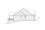 Country House Plan - Lakeridge 19268 - Left Exterior