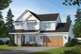 Farmhouse House Plan - Redwood Farm 19282 - Front Exterior