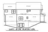 Farmhouse House Plan - Redwood Farm 19282 - Left Exterior