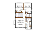 Secondary Image - Modern House Plan - 19328 - 2nd Floor Plan