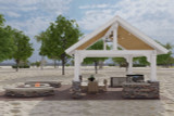 Bungalow House Plan - Corea Pavillion 19526 - Front Exterior