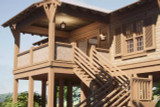 Secondary Image - Bungalow House Plan - Cattail 19555 - Entrance