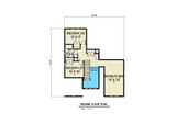Secondary Image - Farmhouse House Plan - 19586 - 2nd Floor Plan