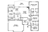 Ranch House Plan - Ryland 19713 - 1st Floor Plan