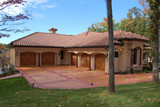 Tuscan House Plan - 19775 - Left Exterior