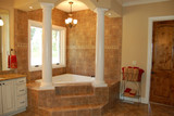 Tuscan House Plan - 19775 - Master Bathroom
