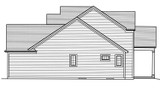 Traditional House Plan - Clearview 19789 - Right Exterior