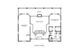 Secondary Image - Country House Plan - Ravenwood 19883 - 2nd Floor Plan