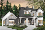 Victorian House Plan - The Collector 2 20023 - Front Exterior