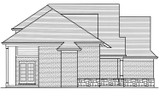 Craftsman House Plan - The Groveport 20047 - Left Exterior