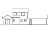 Craftsman House Plan - Mathis 20072 - Rear Exterior