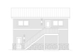 Contemporary House Plan - Falmouth 20183 - Right Exterior