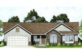 Traditional House Plan - 20280 - Front Exterior