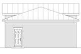 Southwest House Plan - 20375 - Right Exterior