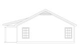Cottage House Plan - Willow Cove 20496 - Right Exterior