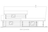 Lodge Style House Plan - 20500 - Right Exterior