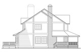 Country House Plan - Thompson 20566 - Left Exterior