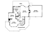 Country House Plan - Thompson 20566 - 1st Floor Plan