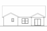 Secondary Image - Cottage House Plan - Preston 20779 - Rear Exterior