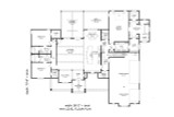 Craftsman House Plan - Aggie Ranch 20781 - 1st Floor Plan