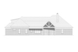 Craftsman House Plan - Aggie Ranch 20781 - Rear Exterior