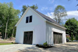 Farmhouse House Plan - Ticonderoga Barn 20888 - Left Exterior
