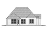 Secondary Image - European House Plan - 20979 - Rear Exterior